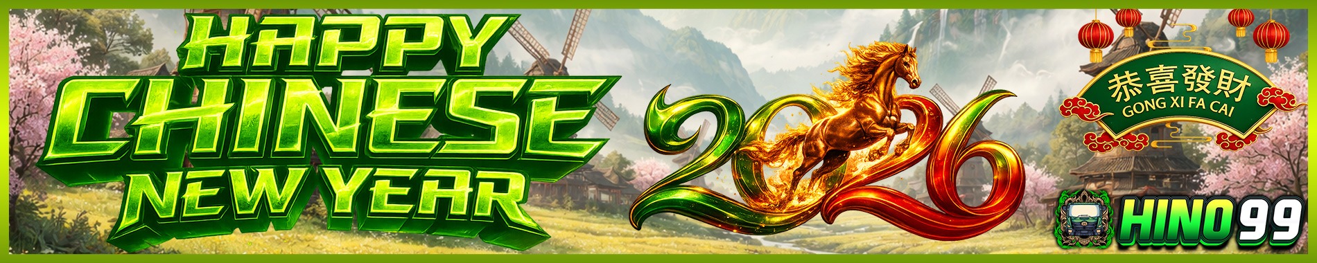 HINO99 HAPPY CHINESE NEW YEAR 2026